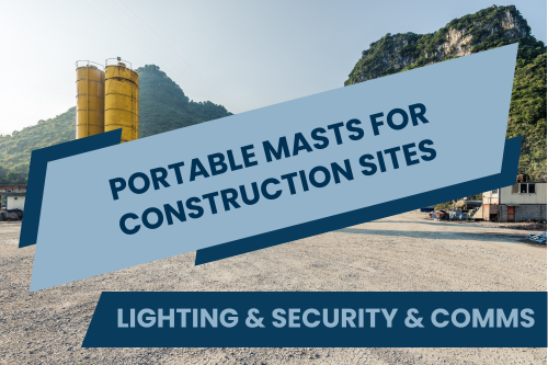 Portable masts for construction sites guide