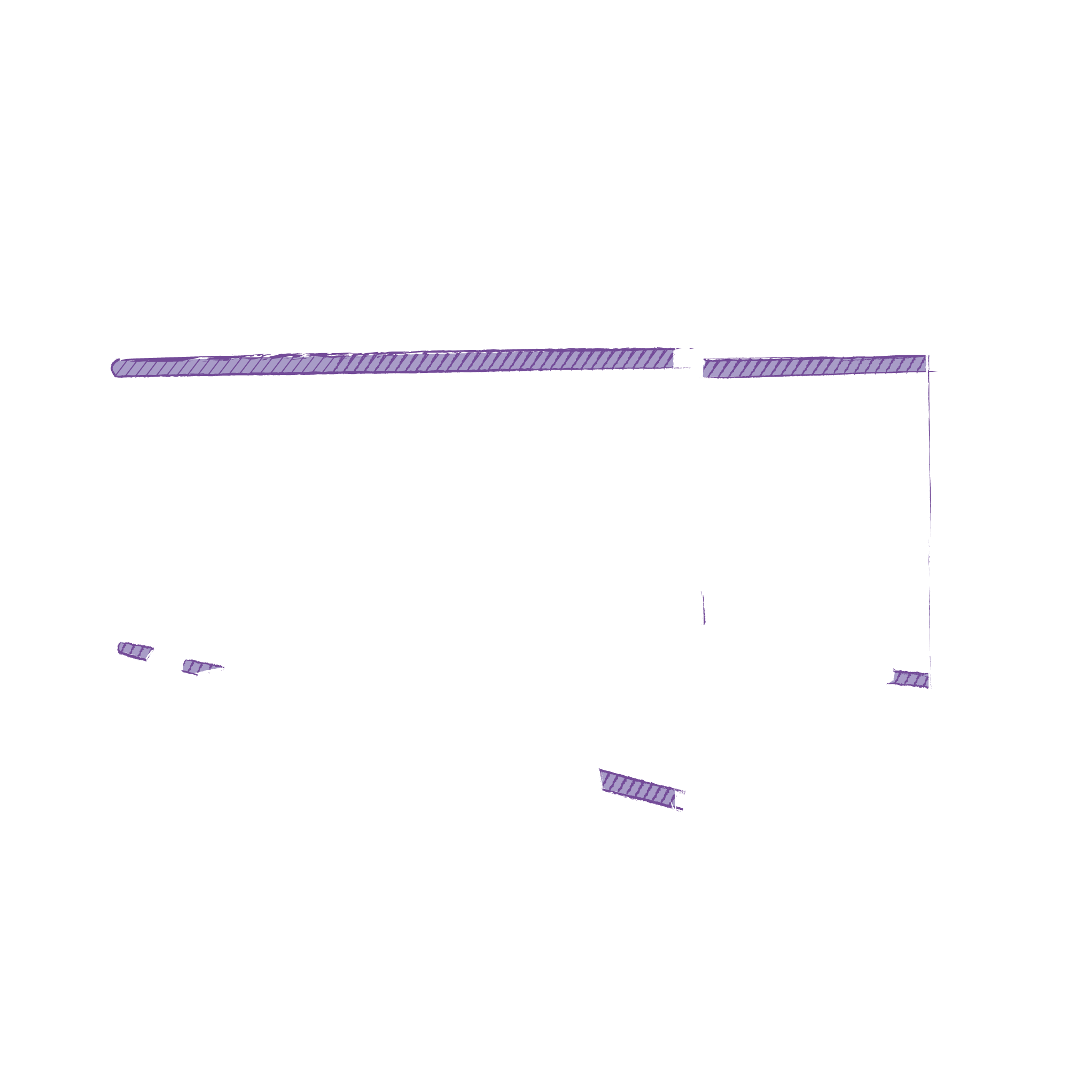 Rolatube illustration for temporary walls or screens