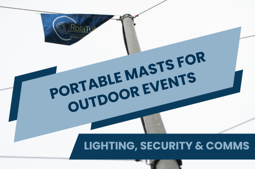Portable masts for outdoor events guide