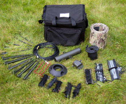 Complete HF Kit laid out — all components