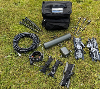 Complete HF Antenna Kit laid out