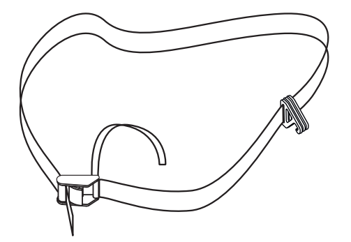 Step 2 — Unroll strap, ensure free from knots