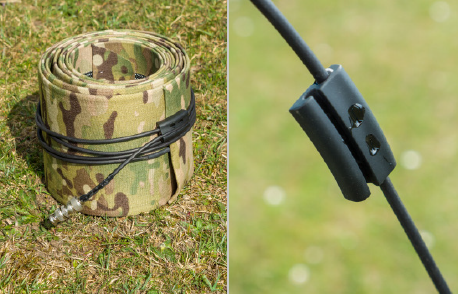 Rolled IAM in multicam finish with flying lead clipped