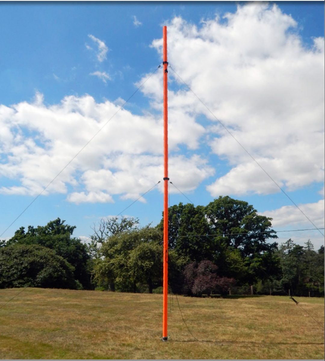 7m RESQ in orange finish fully deployed in open field
